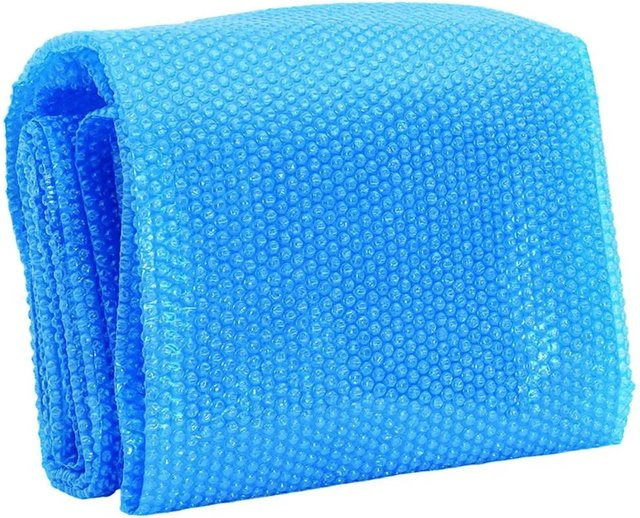 Furnicato Rechteckige Pool Abdeckung Solarfolie in Blau B: 300 cm, T: 200 cm - Bild 1