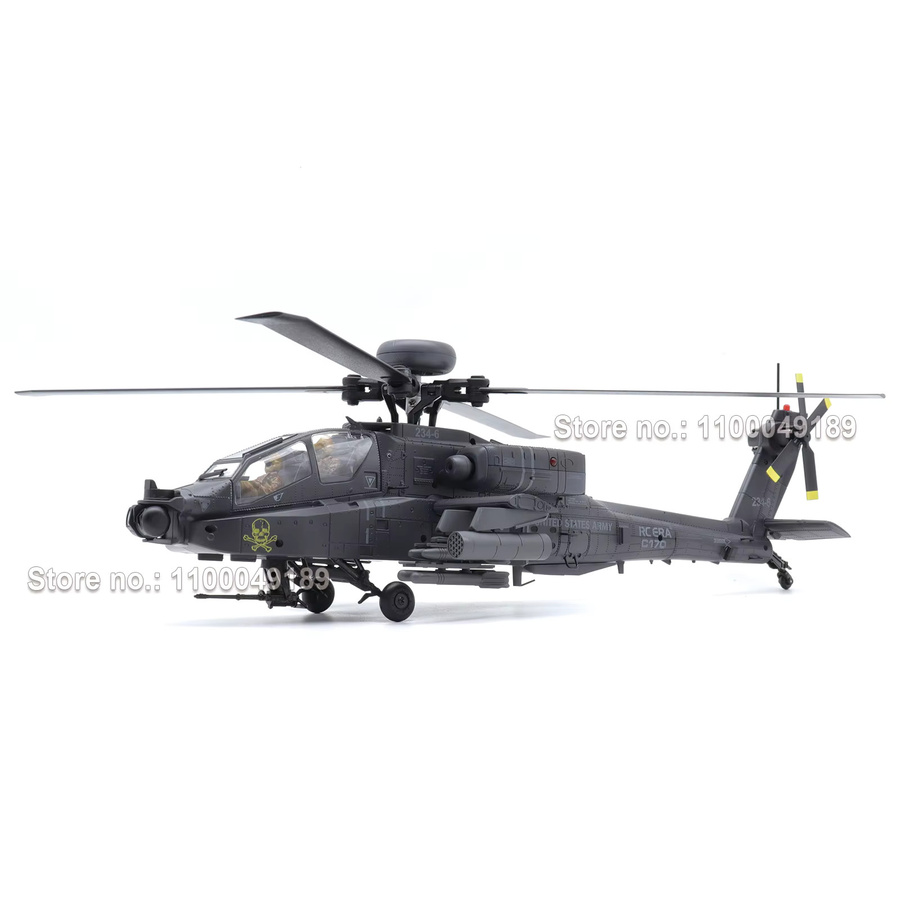 RC ERA C170 AH-64 Apache, RC-Helikopter, bürstenlos, mit 2 Handbemalten Tarnfarben-Pilotenfiguren - Bild 3