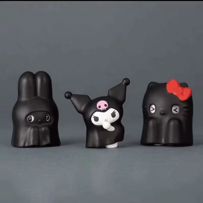 Sanrio Kuromi Blindbox-Figur, Schwarz-Weiß, Einzelfigur - Bild 2