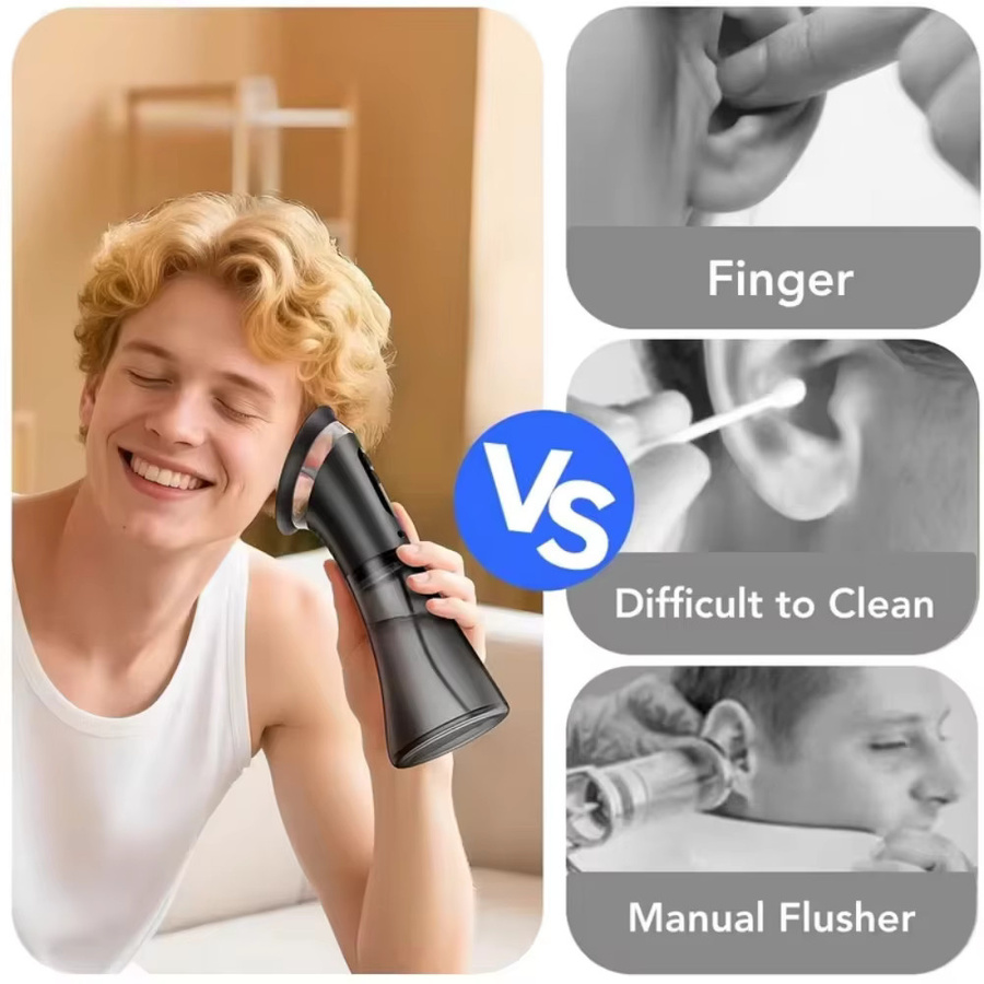 SUNUO Elektrischer Ohrreiniger, Unisex, Drei Druckmodi - Bild 4