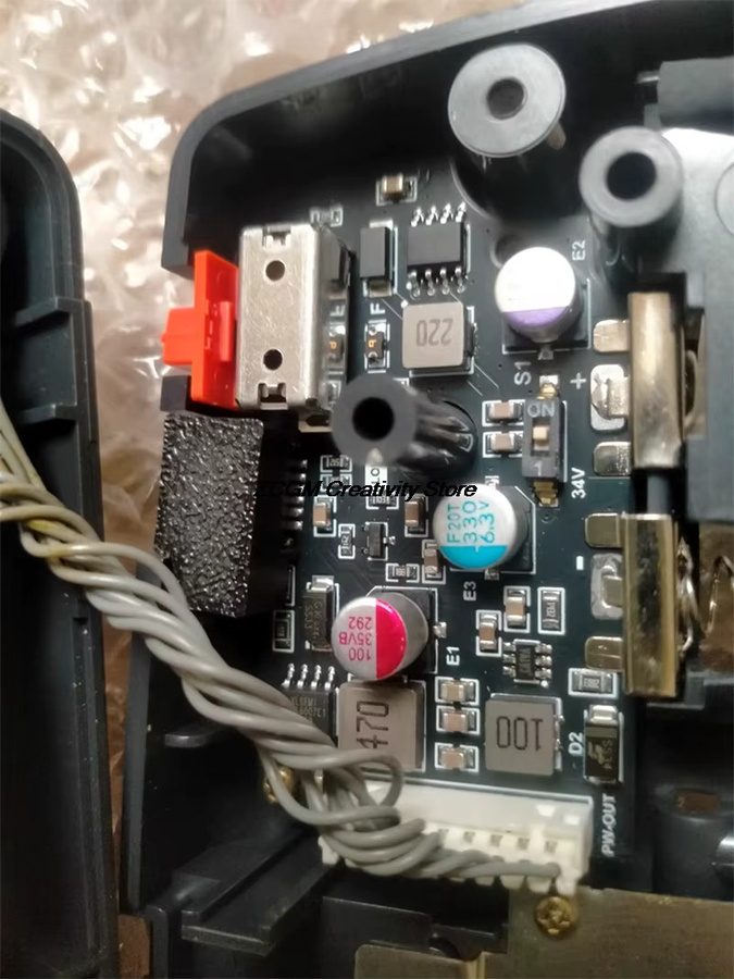 SEGA GG Konsole USB-C Power Board PCB Motherboard mit IPS LCD Bildschirm für Retro-Reparaturen in Schwarz - Bild 2
