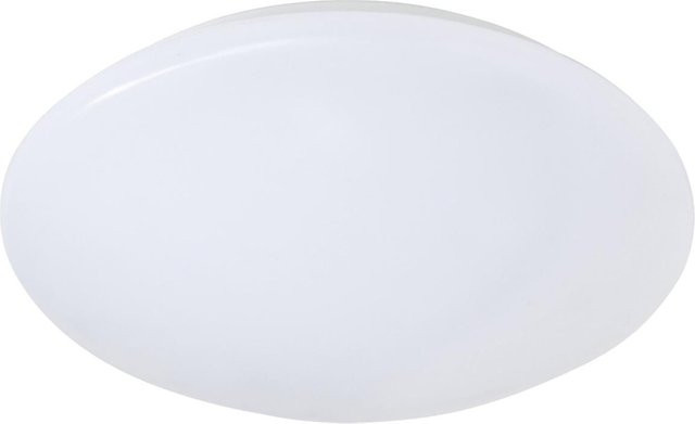 Reality LED-Deckenleuchte aus Kunststoff in Weiß, Durchmesser: 27 cm, Höhe: 8 cm - Bild 1