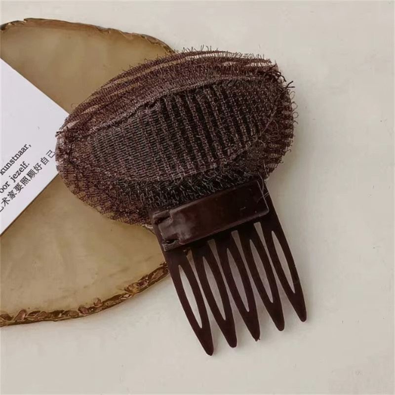 Haarstyling-Tool für Damen, schwarzer unsichtbarer Haarpuff für Volumen - Bild 3