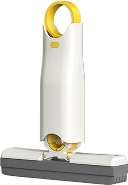 OutsideWorld Tragbarer Mini-Mopp Handheld Schwammmopp aus Mikrofaser und Kunststoff in Weiß - Bild 1