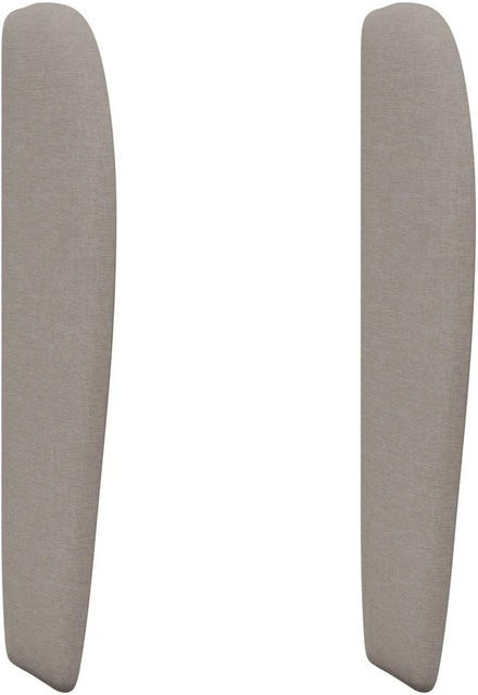 vidaXL Kopfteil Ohr Beige Stoff B/H/T: 80 x 23 x 6 cm - Bild 1