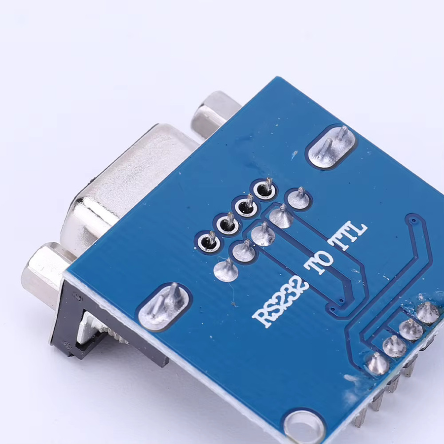 Shunmaii MAX3232 RS232 zu TTL Serieller Port Konverter mit DB9 Weiblichem Stecker, Blau - Bild 3