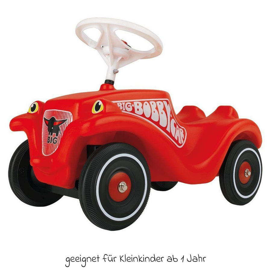 BIG Bobby Car-Set Classic inkl. Schuhschoner Shoe-Care, Rot, ab 1 Jahr - Bild 2