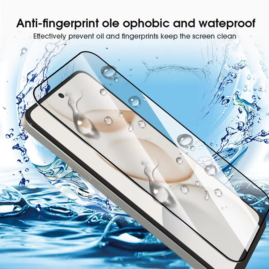 Set aus HD gehärtetem Glas als Displayschutzfolie für Honor 400, Honor 400 Lite und Honor 400 Pro, transparent, kratzfest und staubfrei installierbar - Bild 4