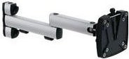 Novus TSS Folding Arm II Befestigungskit Gelenkarm für LCD-Displays in Silber und Anthrazit mit 100x100 VESA-Standard - Bild 1