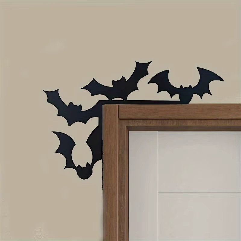 CIFBUY Wandskulptur mit Tier-Motiv in Schwarz für Halloween und Weihnachten - Bild 2