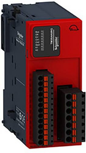 Schneider Electric TM3SAK6RG Sicherheitsmodul mit Schraubanschluss in Rot - Bild 1