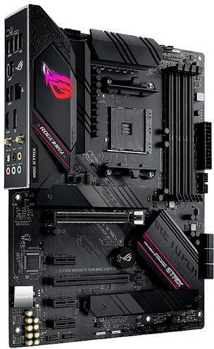 Asus ROG STRIX B550-F GAMING WIFI II Mainboard mit AMD AM4 Sockel, ATX Formfaktor, DDR4 Unterstützung, Wi-Fi und Ethernet/LAN in Schwarz - Bild 2
