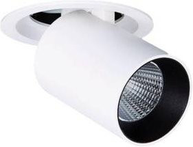Brumberg LED-Einbauleuchte Silber rund mit warmweißem Licht und 15W - Bild 1