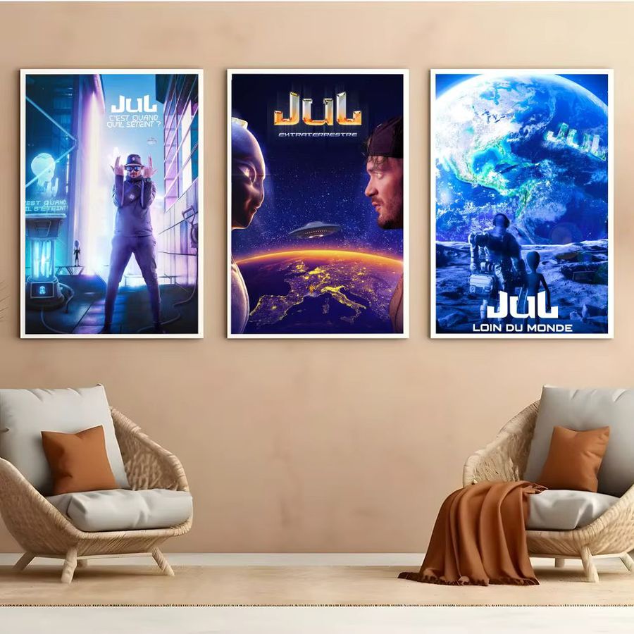 J-JuL Anime Poster HD Wasserdicht Selbstklebend zur Heimdekoration - Bild 1