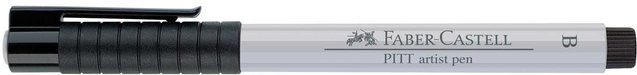 Faber Castell PITT artist pen brush Zeichenstift in Kaltgrau - Bild 1