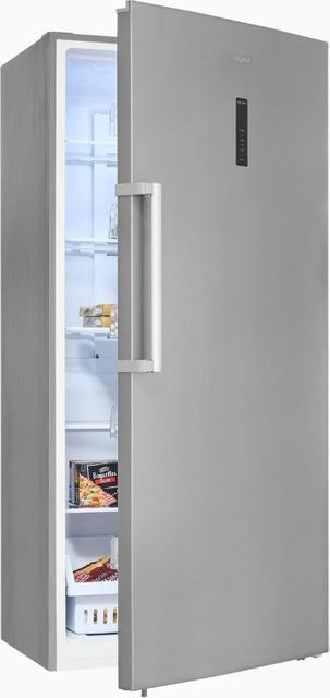 GS600-NF-H-040E Gefrierschrank in Inoxlook mit No-Frost Funktion, Farbe: Silber, B/T/H: 60,0 x 75,0 x 189,0 cm - Bild 1