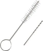 Napoleon Wartungs-Set für Brenner und Jetfire-Zündsystem mit Grill-Reinigungsbürste in Silber - Bild 1