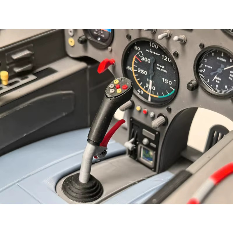 FMS Cockpit-Innenraum-FPV-Umbau-Kit, 3D-gedruckte farbige Upgrade-Teile - Bild 3