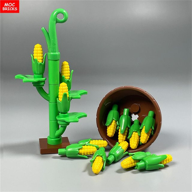 Yiran toy MOC Bausteine Maisernte, Konstruktionsbausteine Zubehör, ab 6 Jahren - Bild 1