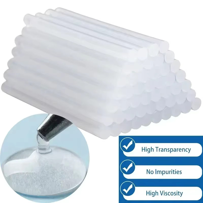 Transparente Heißklebestifte für DIY-Projekte und Bastelarbeiten in 7 mm und 11 mm Durchmesser - Bild 2