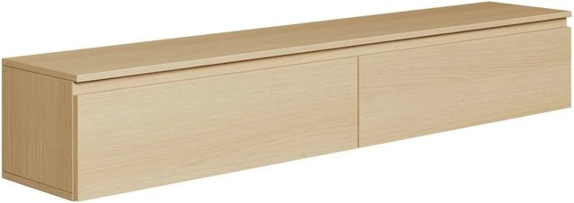 Selsey TV-Hängeboard Bemmi in Holzoptik Eiche, Breite: 175 cm, Höhe: 31,8 cm, Tiefe: 28,4 cm - Bild 1