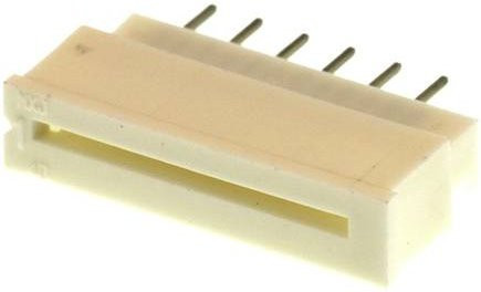 Molex FFC/FPC-Anschluss 12-polig in Weiß mit 1,25 mm Rastermaß 39532125 - Bild 1