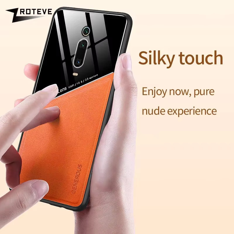 ZROTEVE Magnetische Schutzhülle aus PU-Leder und hartem PC für Xiaomi Mi 9T Pro und Redmi K20 in Schwarz - Bild 3