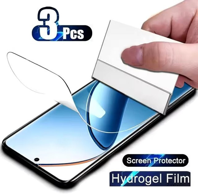 HD Hydrogel Displayschutzfolie für Samsung Galaxy S25 S25 Ultra S24 Ultra S23 S24 S22 S21FE A55 5G S20FE A05 A53 A35, transparent - Bild 1