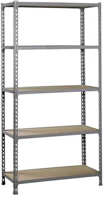 PROREGAL Schwerlastregal Big Muli mit 5 verstellbaren Fachböden, Grau, H x B x T: 200 x 110 x 30 cm - Bild 1