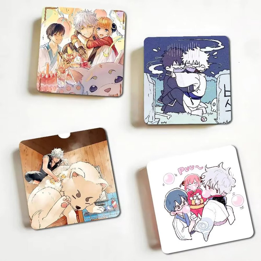 Anime G-Gin Tama magnetische Kühlschrankmagnete, dekorative Aufkleber in Multicolor - Bild 4