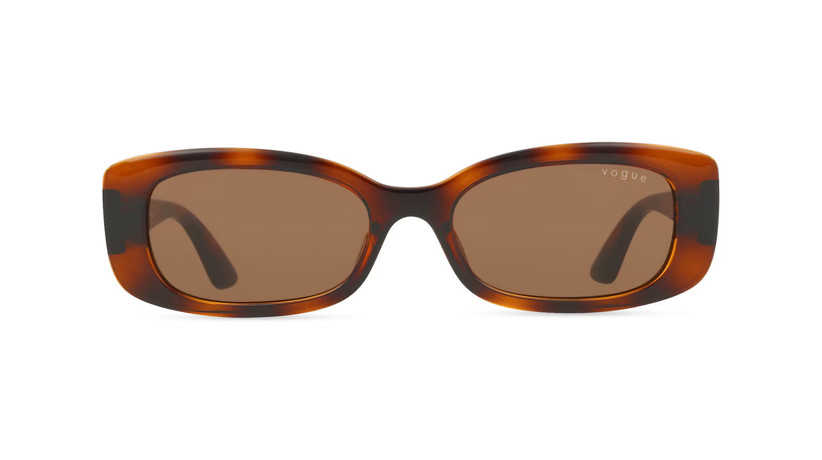 Vogue 0VJ2031 Kinder-Sonnenbrille, Vollrand, Quadratisch, Kunststoff, Braun - Bild 1