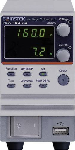 GW Instek Labornetzgerät PSW160-7.2 in Grau, einstellbar 0 - 16 V/DC, 0 - 7.2A, 360W, 1 Ausgang - Bild 1