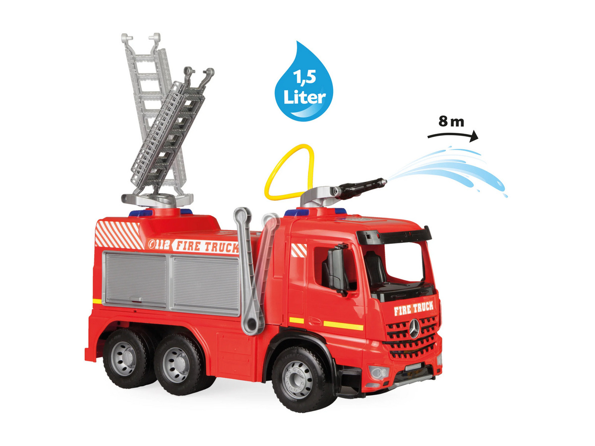 LENA Giga Truck Aufsitz-Feuerwehr Arocs ab 3 Jahren - Bild 4