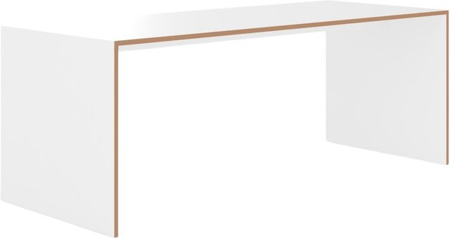 Tojo Eckschreibtisch für dein Home-Office in Weiß Matt mit MDF-Beschichtung - Bild 1
