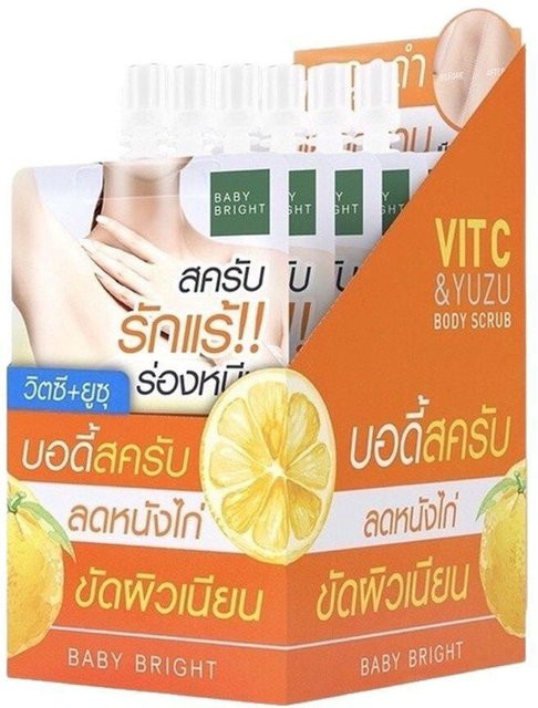 BABY BRIGHT Körperpeeling Vitamin C & Yuzu, 40 g - Bild 1