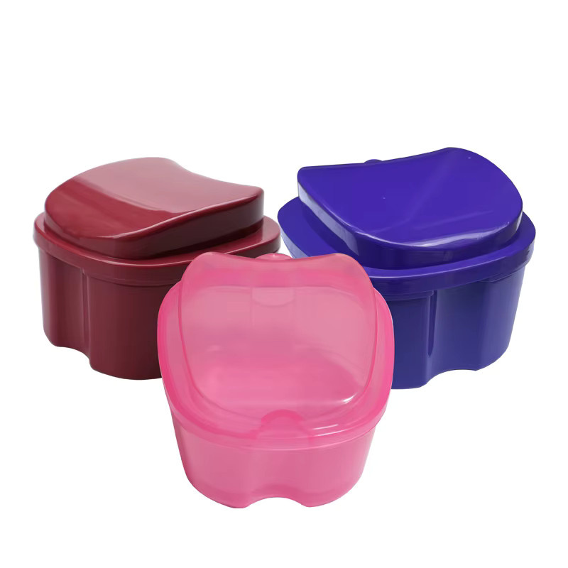 豫跃勇 Zahnprothesenbox in Apfelform, Unisex - Bild 1