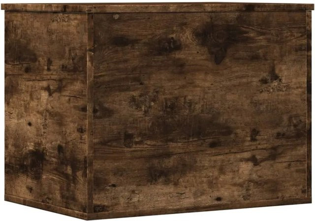 vidaXL Truhe in Räuchereiche, Farbe Braun, B/T/H: 60 x 42 x 46 cm - Bild 1