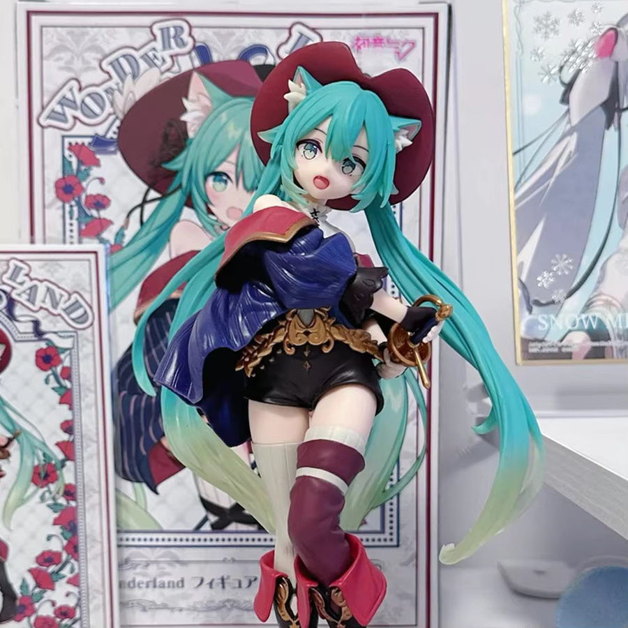 Bandai Hatsune Miku Märchenwunderland Der gestiefelte Kater, Actionfigur, Kunststoff - Bild 4