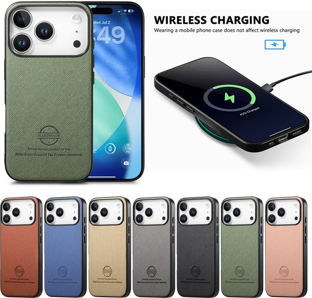 Stoßfeste und ultradünne Schutzhülle für dein Apple iPhone in den Farben Beige und Schwarz - Bild 1