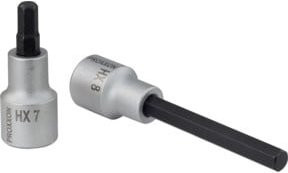 Proxxon Innensechskanteinsatz Schraubendreher-Bit aus Edelstahl, Farbe: Silber, 14 mm, Länge: 100 mm - Bild 1