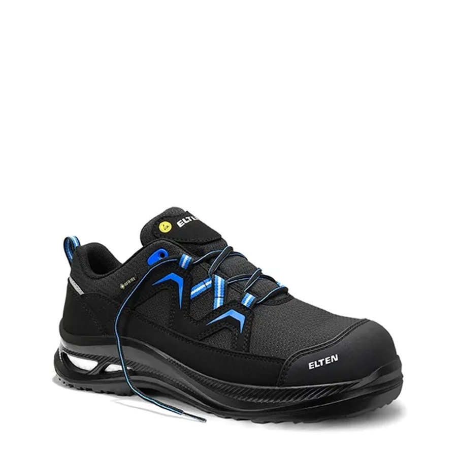 Elten Sicherheitshalbschuh Fry Xxg Pro GTX S3 ESD in Black-Blue, Größe 39 - Bild 2