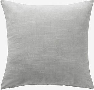 Jotex HENLEY Kissenhülle aus Baumwolle, quadratisch, Blau und Grau, B/T/H: 50 x 50 x 50 cm - Bild 1