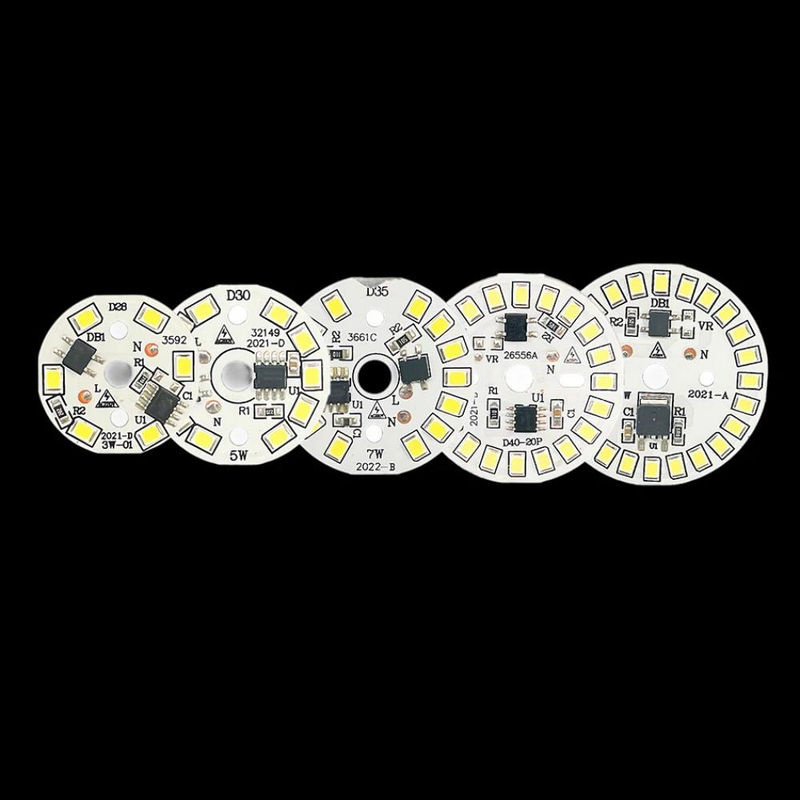 2 Stück GuangZhouZhenqin LED-Chips SMD 2835 für Lampenbirnen, 9W, weiß, runde Lichtperlen für AC 220V Beleuchtung und Scheinwerfer - Bild 3