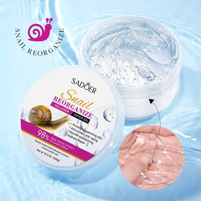 SADOER Schneckenkollagen Gesichtscreme Gel, Unisex - Bild 1