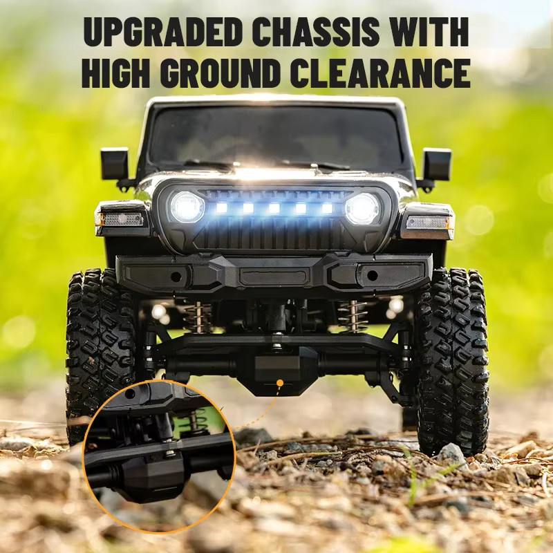 C8801 PRO RC Auto, 1/18, mit Licht, 4WD, elektrisch, ferngesteuert - Bild 3