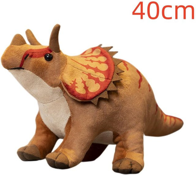 Yiran toy Triceratops Plüschtier, Dinosaurier, 40cm, ab 14 Jahre - Bild 1