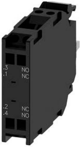 Siemens Kontaktmodul 3SU1400-1AA10-3QA0 mit 1 Öffner und 1 Schließer in Schwarz - Bild 1