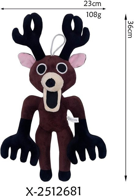 Yiran Health & Beauty 99 Nächte Horror Spiel The Forest Hirsch Plüschtier, ab 14 Jahren - Bild 1