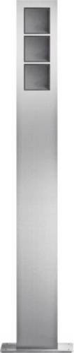 Hager REM403X Standsäule aus Edelstahl in Silber - Bild 1