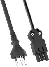 Bachmann Strom Netzkabel Schwarz 5m IP20 - Bild 1